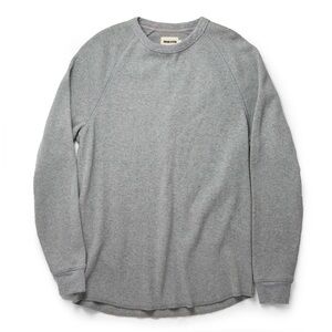 The Heavy Bag Waffle Crewneck
in Aluminum